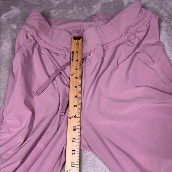 Athleta Attitude Sugarplum Mauve Dusty Rose Pink Athletic Jogger Pants 6 Tall - Picture 9 of 16